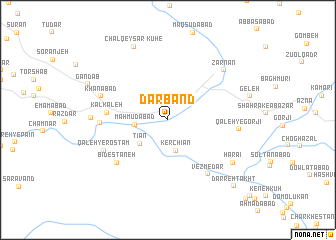 map of Darband