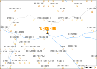 map of Darband