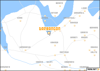 map of Dar Bangon