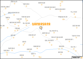 map of Dār Ba Sara