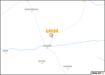 map of Darba