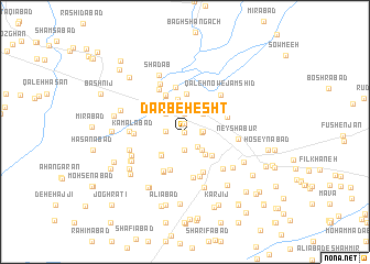 map of Dar Behesht