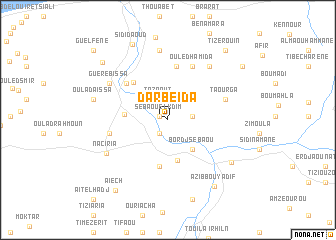 map of Dar Beïda