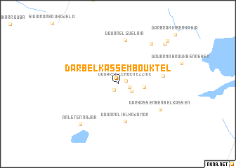 map of Dar Bel Kassem Bou Ktel