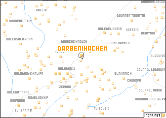 map of Dar Beni Hachem