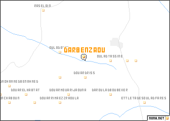 map of Dar Ben Zaou