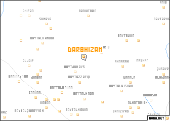 map of Darb Hizam