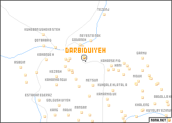 map of Darbīdū\