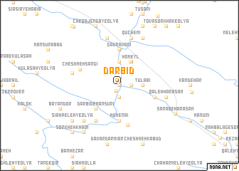 map of Dārbīd