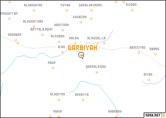 map of Ḑarbīyah