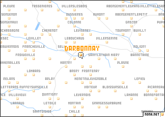 map of Darbonnay