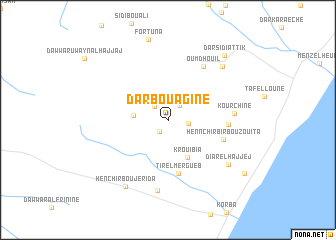 map of Dar Bou Agine