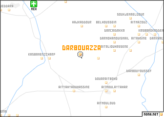 map of Dar Bou Azza