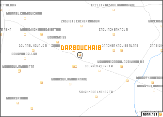 map of Dar Bou Chaïb