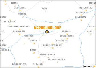 map of Dar Bou Halouf
