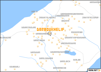 map of Dar Bou Khelif