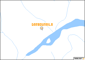 map of Dar Bou Naïla