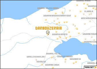 map of Dar Bou Zeraia