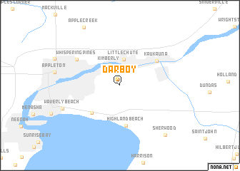 map of Darboy