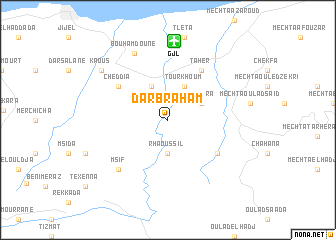 map of Dâr Braham