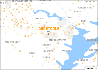 map of Darbydale