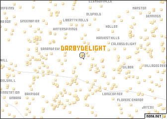 map of Darby Delight