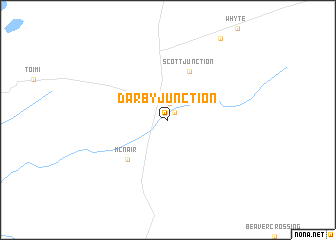 map of Darby Junction