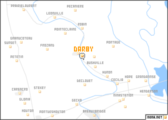 map of Darby