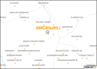 map of Dar Caïd Jmili