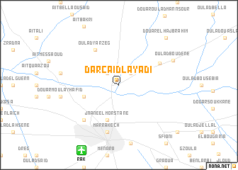 map of Dar Caïd Layadi