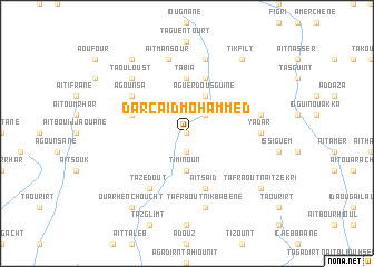 map of Dar Caïd Mohammed