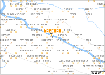 map of Darchau