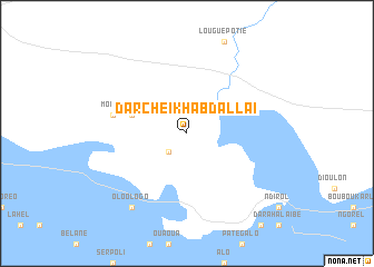 map of Dar Cheïkh Abdallaï