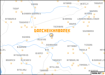 map of Dar Cheïkh Mbarek