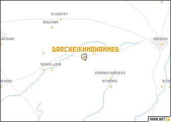 map of Dar Cheïkh Mohammed