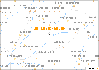 map of Dar Cheïkh Salah