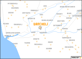 map of Darchʼeli