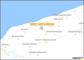 map of Dar Cherkaoua