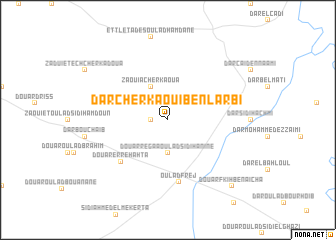 map of Dar Cherkaoui Ben Larbi