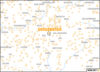 map of Darda Bānda