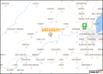 map of Dardagny