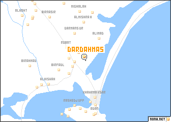 map of Dār Dahmas