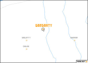 map of Dardamty