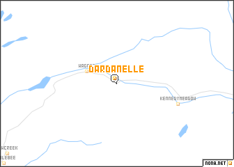 map of Dardanelle