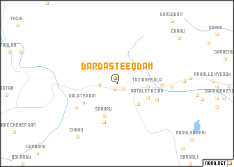 map of Dar Dast-e Eqdām