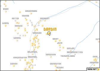 map of Dārdīn