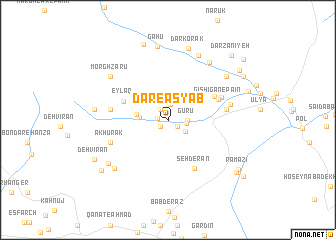 map of Dar-e Āsyāb