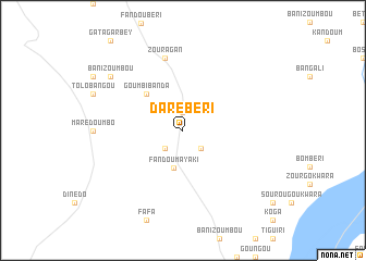 map of Daré Béri