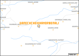 map of Dar ech Cheïkh Amor Ben Ali