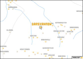 map of Dar-e Kahnow